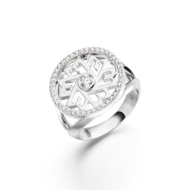 Ringe, Weißgold, Danuvina Mill River Ring